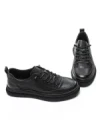 Pantofi Sport Barbati din piele naturala W27015 BLACK | ADVANCER