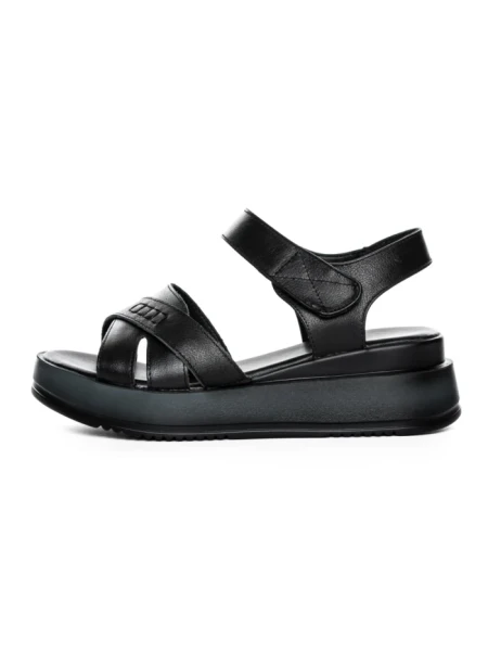 Sandale Dama din piele naturala 2569 BLACK | ADVANCER