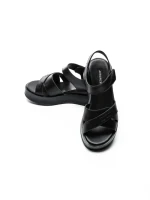 Sandale Dama din piele naturala 2569 BLACK | ADVANCER