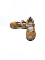 Pantofi Casual Dama din piele naturala KM9205 YELLOW | ADVANCER