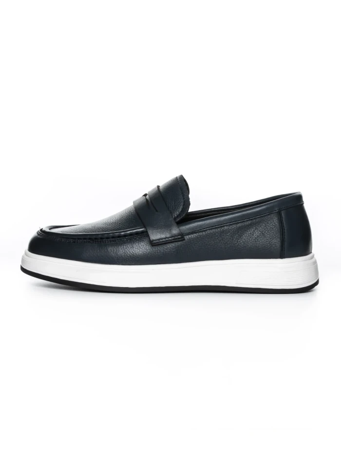 Pantofi Casual Barbati din piele naturala 10135 BLUE | FRANCO GERARDO