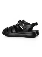 Sandale Dama din piele naturala 1956723 BLACK | ADVANCER