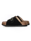 Papuci Dama din piele naturala 2559 BLACK | ADVANCER