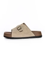 Papuci Dama din piele naturala 2559 APRICOT | ADVANCER