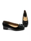 Pantofi cu toc din piele naturala 1011-1062 BLACK | FORMAZIONE