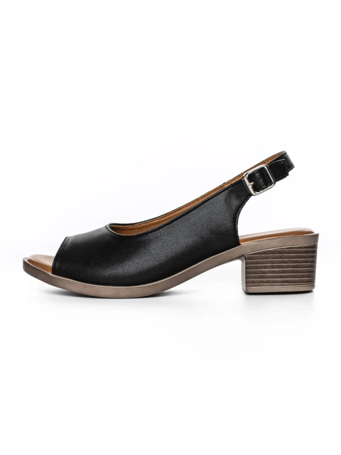 Sandale Dama din piele naturala 352-1 BLACK | ADVANCER