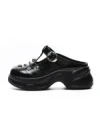 Papuci Dama din piele naturala TP3099-1 BLACK | ADVANCER