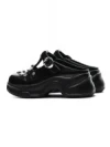 Papuci Dama din piele naturala TP3099-1 BLACK | ADVANCER