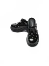 Papuci Dama din piele naturala TP3099-1 BLACK | ADVANCER