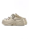 Papuci Dama din piele naturala TP3099-1 CREAM | ADVANCER