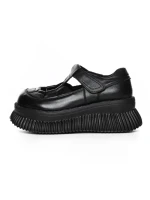 Pantofi Casual Dama din piele naturala 58588 BLACK | ADVANCER