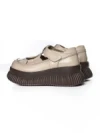 Pantofi Casual Dama din piele naturala 58588 CREAM | ADVANCER
