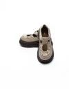 Pantofi Casual Dama din piele naturala 58588 CREAM | ADVANCER