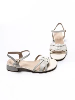 Sandale Dama din piele naturala 105 CREAM | ADVANCER