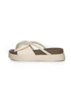 Papuci Dama din piele naturala TP637-1 CREAM | FORMAZIONE