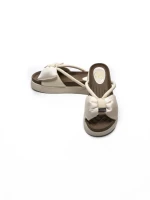 Papuci Dama din piele naturala TP637-1 CREAM | FORMAZIONE