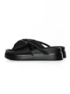 Papuci Dama din piele naturala TP637-1 BLACK | FORMAZIONE