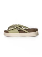 Papuci Dama din piele naturala TP637-1 GREEN | FORMAZIONE