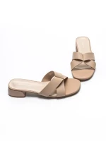 Sandale Dama din piele naturala 103 APRICOT | ADVANCER