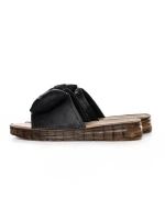 Papuci Dama din piele naturala 28118 BLACK | ADVANCER