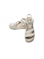 Sandale Dama din piele naturala 032 CREAM | ADVANCER