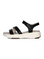 Sandale Dama din piele naturala 032 BLACK | ADVANCER