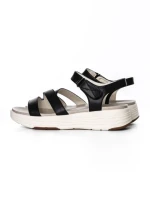 Sandale Dama din piele naturala 032 BLACK | ADVANCER