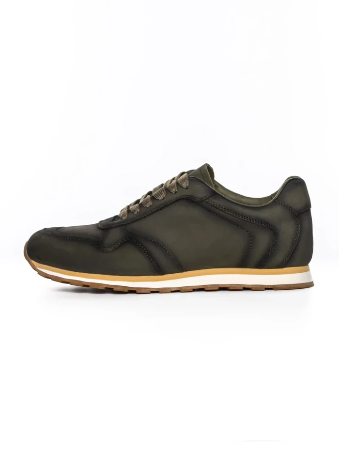Pantofi Casual Barbati din piele naturala 3-1066-12 GREEN | ADVANCER
