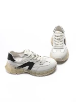 Pantofi Sport Dama din piele naturala 2382-3 BLACK | FRANCO GERARDO