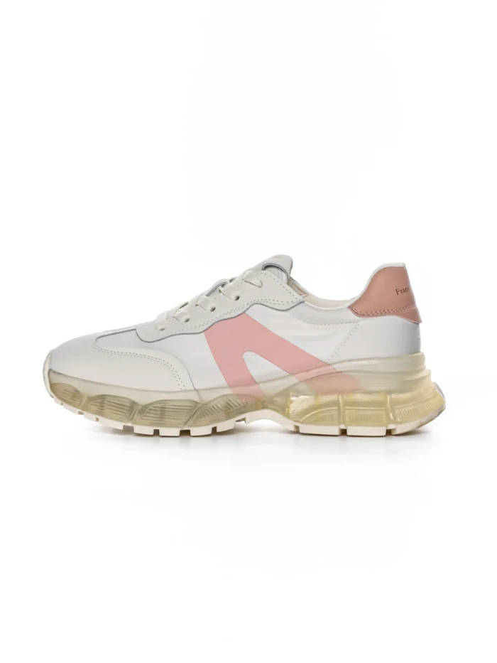 Pantofi Sport Dama din piele naturala 2382-3 PINK | FRANCO GERARDO