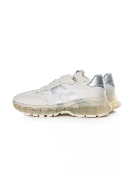 Pantofi Sport Dama din piele naturala 2382-3 SILVER | FRANCO GERARDO