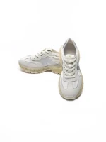 Pantofi Sport Dama din piele naturala 2382-3 SILVER | FRANCO GERARDO