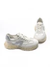 Pantofi Sport Dama din piele naturala 2382-3 SILVER | FRANCO GERARDO