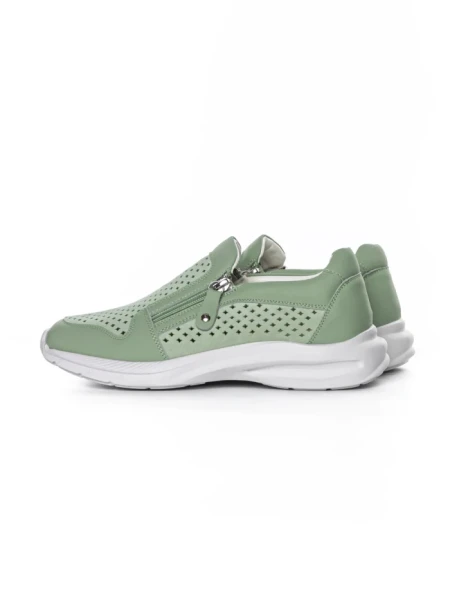 Pantofi Casual Dama din piele naturala CS07 GREEN | FRANCO GERARDO