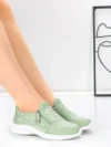 Pantofi Casual Dama din piele naturala CS07 GREEN | FRANCO GERARDO