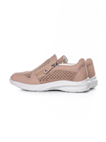 Pantofi Casual Dama din piele naturala CS07 PINK | FRANCO GERARDO