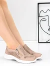 Pantofi Casual Dama din piele naturala CS07 PINK | FRANCO GERARDO