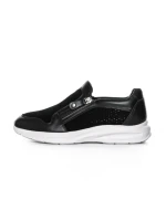 Pantofi Casual Dama din piele naturala CS07 BLACK | FRANCO GERARDO