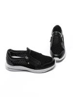 Pantofi Casual Dama din piele naturala CS07 BLACK | FRANCO GERARDO
