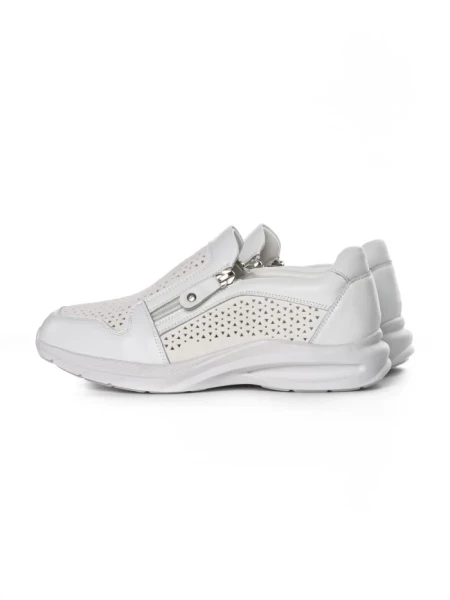 Pantofi Casual Dama din piele naturala CS07 WHITE | FRANCO GERARDO