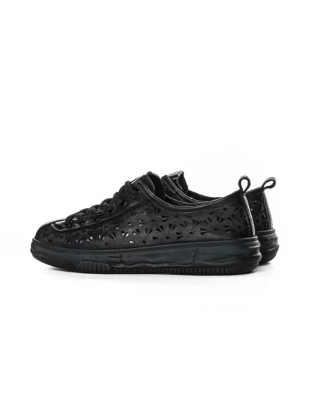 Pantofi Casual Dama din piele naturala 98088 BLACK | FORMAZIONE