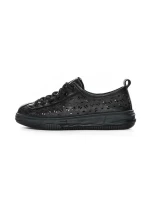Pantofi Casual Dama din piele naturala 98088 BLACK | FORMAZIONE