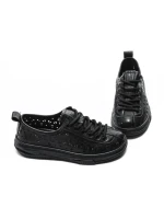 Pantofi Casual Dama din piele naturala 98088 BLACK | FORMAZIONE