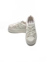 Pantofi Sport Dama din piele naturala P58023 WHITE | BERLINER