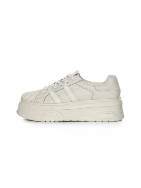 Pantofi Sport Dama din piele naturala P58023 WHITE | BERLINER