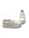 Pantofi Sport Dama din piele naturala P58023 WHITE | BERLINER
