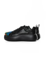 Pantofi Casual Dama din piele naturala 88135 BLACK | FRANCO GERARDO