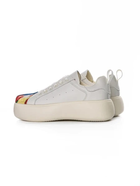 Pantofi Casual Dama din piele naturala 88135 WHITE | FRANCO GERARDO