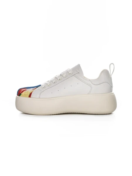Pantofi Casual Dama din piele naturala 88135 WHITE | FRANCO GERARDO
