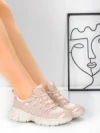 Pantofi Sport Dama din piele naturala 2382-1 PINK | FRANCO GERARDO